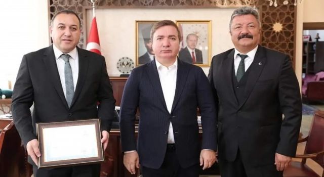 Vali Aydoğdu'dan Saadettin Bircan'a Teşekkür