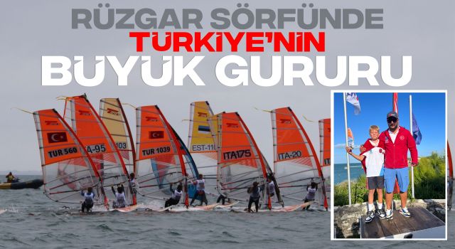 Rüzgar Sörfünde Türkiye’nin Büyük Gururu