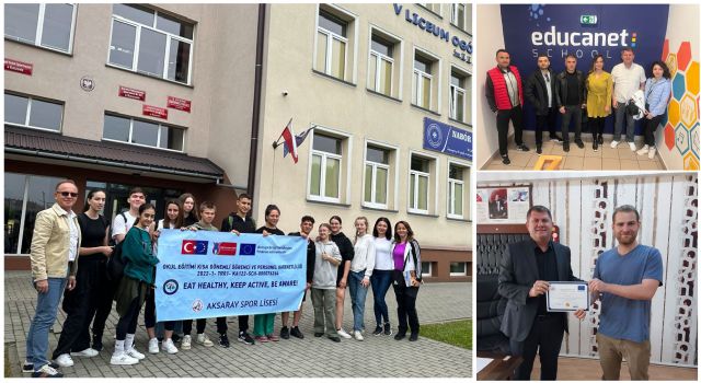 Aksaray Spor Lisesi, Erasmus+ Projesini Gerçekleştirdi