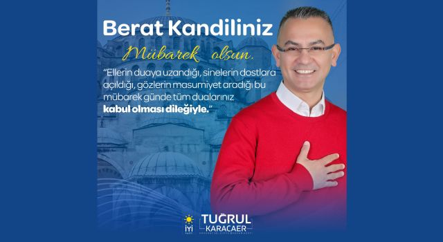 "Bu Mübarek Gecede Ben Değil, ‘Biz’ Olmanın Mutluluğunu Yaşayalım"