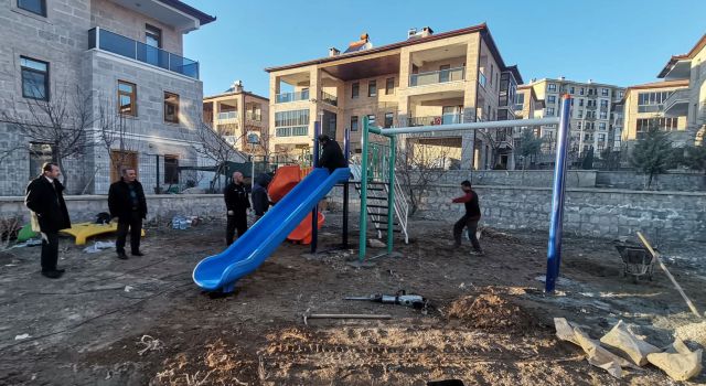 “Çocuk Oyun Parkları Yapım İşimiz Devam Edecektir”