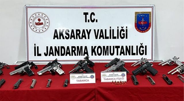 Aksaray Dahil 74 İlde Silah Kaçakçılarına Operasyon!