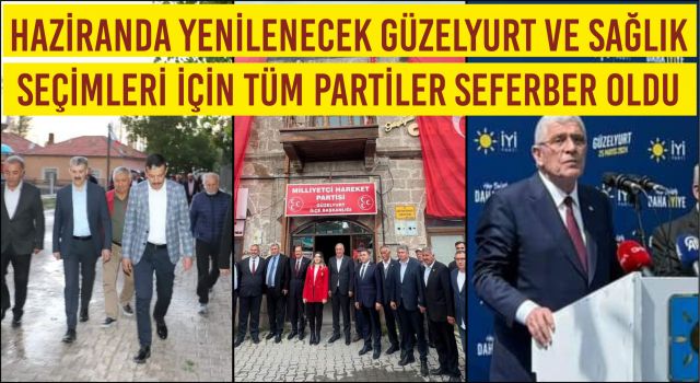 Haziranda Yenilenecek Güzelyurt Ve Sağlık Seçimleri İçin Tüm Partiler Seferber Oldu