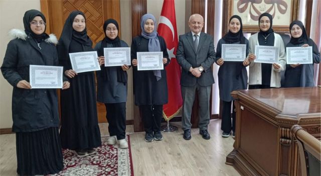 Müftülükten, Hafız Öğrencilere Önemli Tören