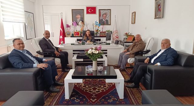 Başkan Karataş'tan Müdür Elaldı’ya ziyaret