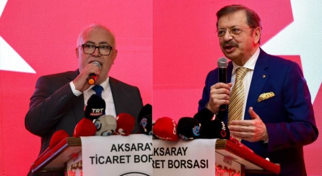 Hisarcıklıoğlu: "Aksaray Ticaret Borsası, proje merkezi gibi çalışıyor"
