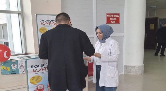 ORTAKÖY'DE TÜBERKÜLOZLA MÜCADELEDE FARKINDALIK STANDI