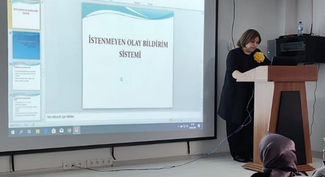 ADSM'de personele kapsamlı hizmet içi eğitim  