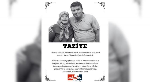 Ak Alçı'dan Başkan Dinçer'e taziye mesajı