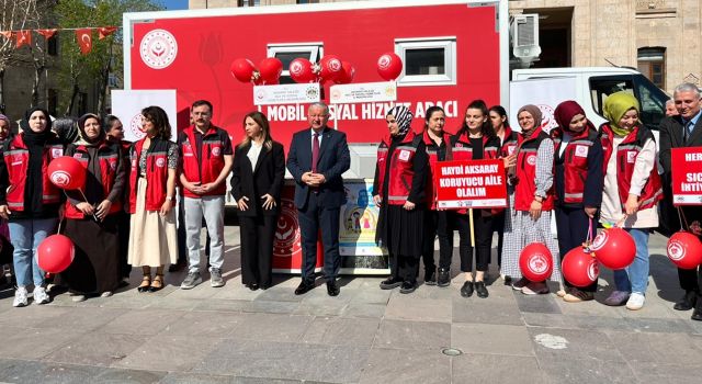 Mobil Sosyal Hizmet Aracıyla Aksaray’da yeni dönem başlıyor