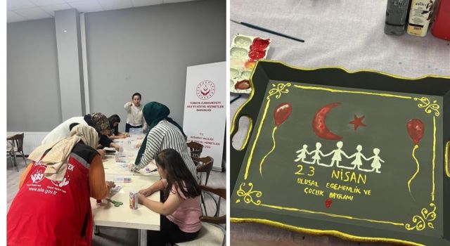 Şehit ve gazi çocuklarıyla 23 Nisan coşkusu!