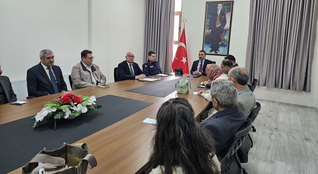 Sultanhanı’nda eğitim değerlendirme toplantısı yapıldı