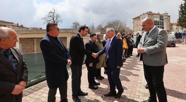 Vali Duru, Ağaçören’de vatandaşlarla buluştu