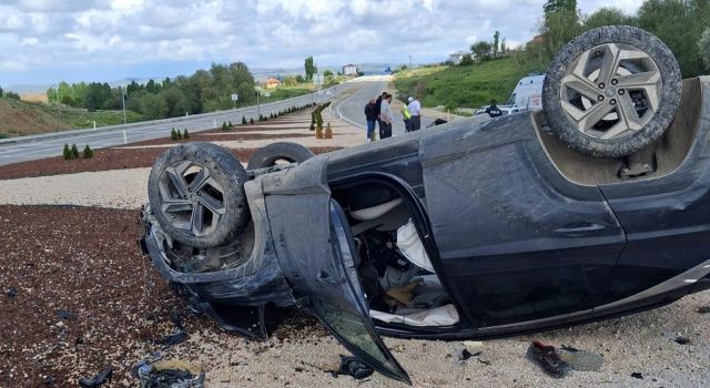 Ortaköy’de feci kaza: 1 ölü, 2 yaralı