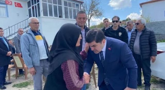 Ortaköy’de şehit ailelerine vefa ziyareti