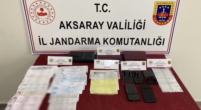 Tefecilik operasyonu: Milyonlarca liralık senetlerle enselendiler!