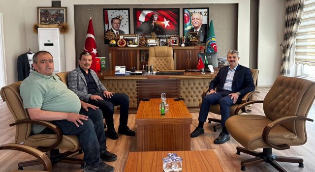 AK Parti heyeti çiftçilerin sorunlarını görüştü