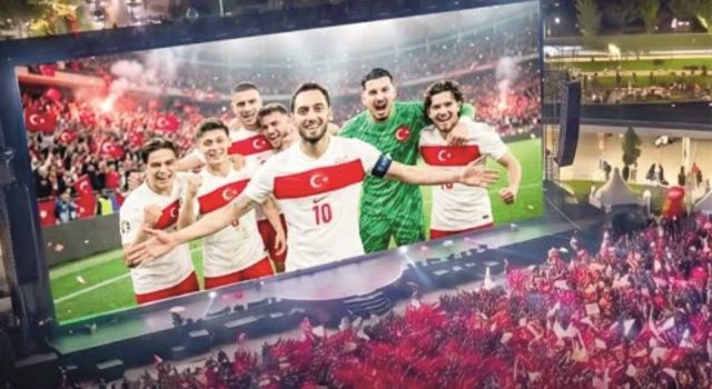 Aksaray'da milli heyecanı dev ekrana taşınacak