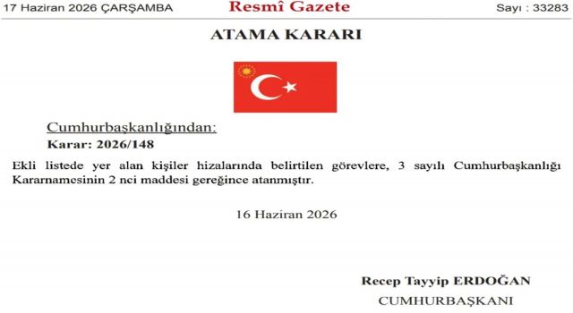 Cumhurbaşkanlığı kararnamesi yayınlandı: Aksaray’da 4 kaymakam ve 1 vali yardımcısı değişti