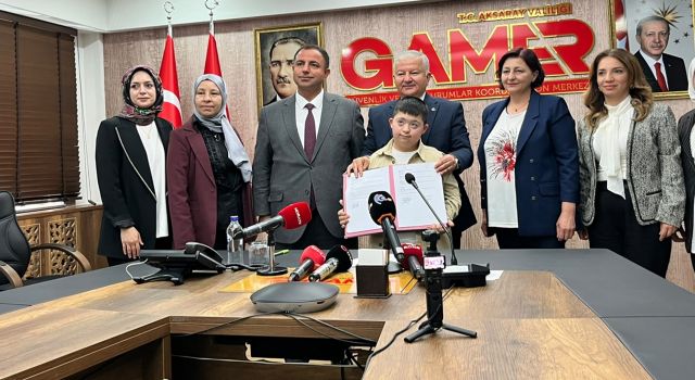 Down sendromlu bireyler için Türkiye’ye örnek olacak proje