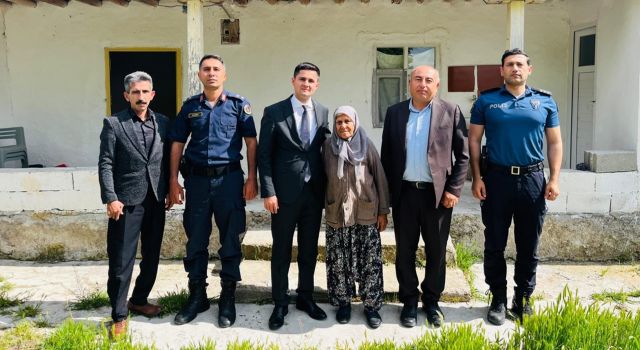 Eskil protokolü şehit aileleri ve gazilerin kapısını çaldı