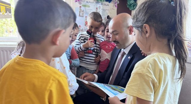 Kaymakam Arat, miniklerin misafiri oldu