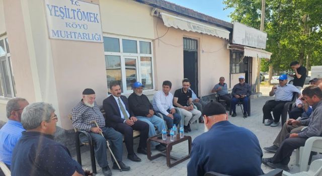 Kaymakam Göksun, Yeşiltömekliler ile helalleşti