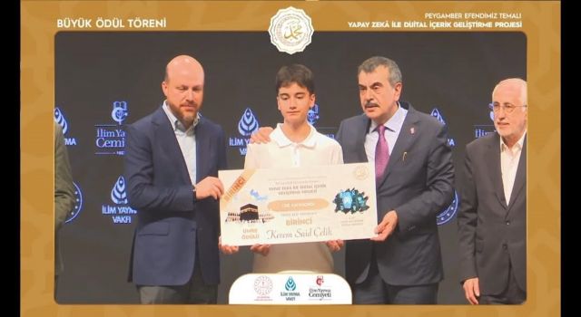MEB yapay zekâ yarışmasında Aksaray’a Türkiye birinciliği