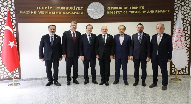Milletvekili Aydoğdu ve Bakan Şimşek ekonomiyi konuştu