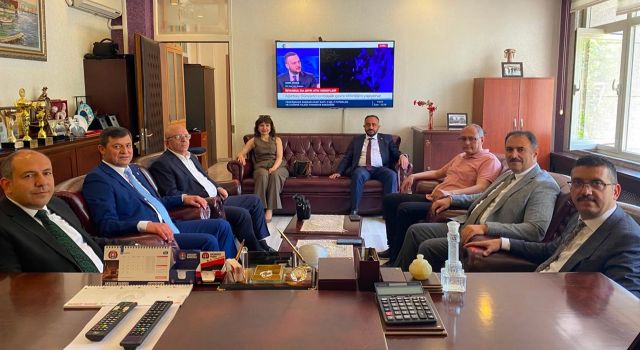 Yargı mensuplarından Aksaray Barosu'na ziyaret