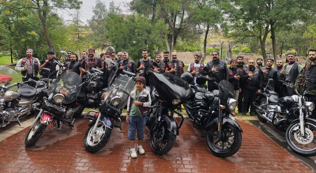 45 ilden 200'ün üzerinde Chopper motorcu Aksaray'da buluştu