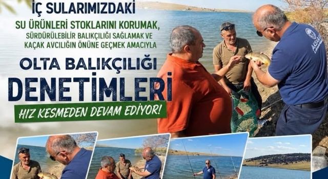 Aksaray'da iç sularda kaçak avcılığa karşı denetimler sürüyor