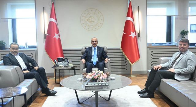 Aksaray'ın ulaşım projeleri Bakan Uraloğlu ile görüşüldü