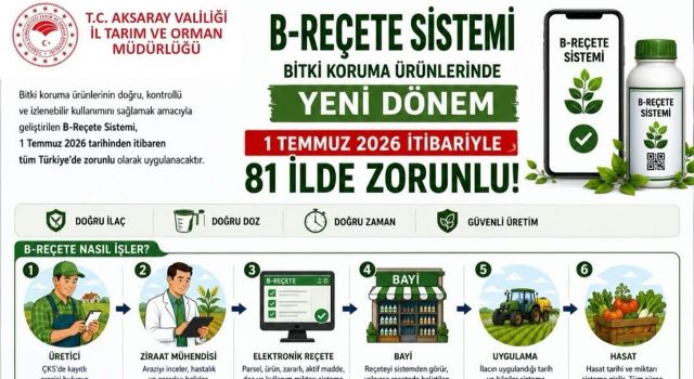B-Reçete Sistemi Türkiye genelinde hayata geçiyor