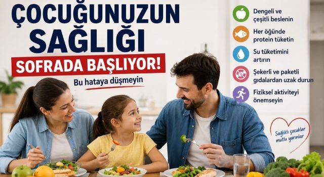Çocuğunuzun sağlığı sofrada başlıyor! Bu hataya düşmeyin
