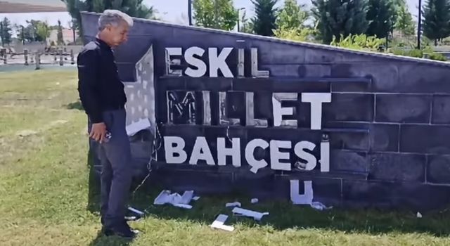 Eskil Belediyesi'nden kamu malına zarar verenlere sert uyarı