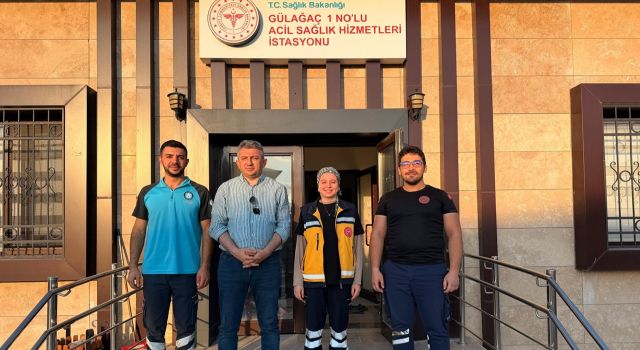 Güzelyurt ve Gülağaç’ta sağlık tesislerine yakın takip