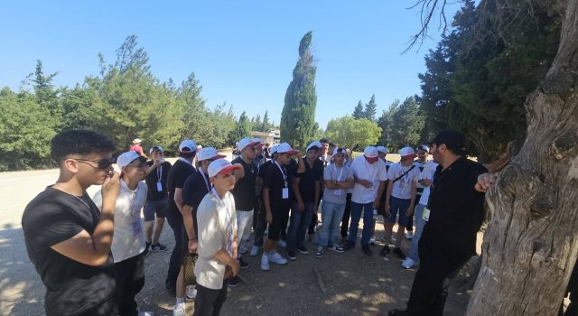 Güzelyurtlu öğrenciler Çanakkale ruhunu yerinde yaşadı