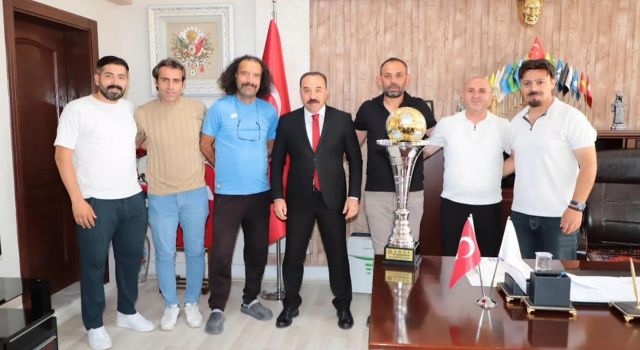 Hasan Dağı Masterler’dan Müdür Yıldız’a ziyaret