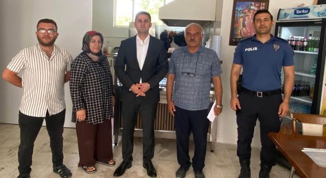 Kaymakam Soydaş’tan iş yerlerine yakın ilgi