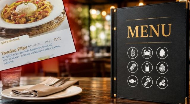 Restoran ve kafe menülerinde yeni dönem başlıyor