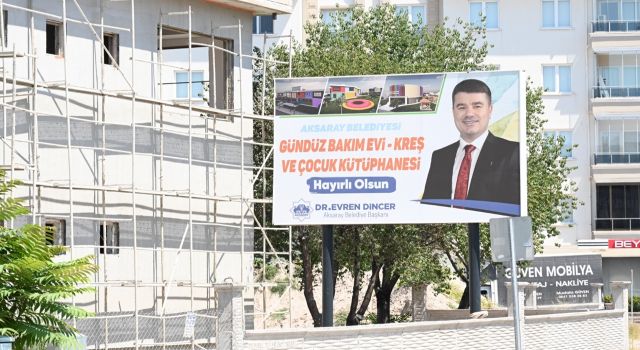 Aksaray Belediyesi eğitim yatırımında sona yaklaştı