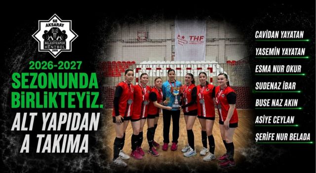 Aksaray Belediyespor’da altyapıdan A takıma 7 genç