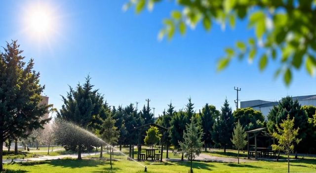 Aksaray OSB’de çevre düzenleme çalışmaları sürüyor