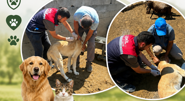 Aksaray’da kuduzla mücadele: Kedi ve köpekler aşılanıyor