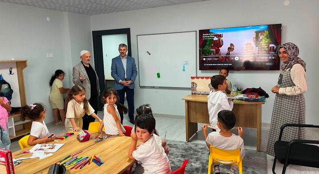 Altınsoy’dan Kur’an Kursu’na ziyaret