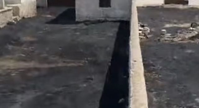 Eskil’de ot yangını kontrol altına alındı