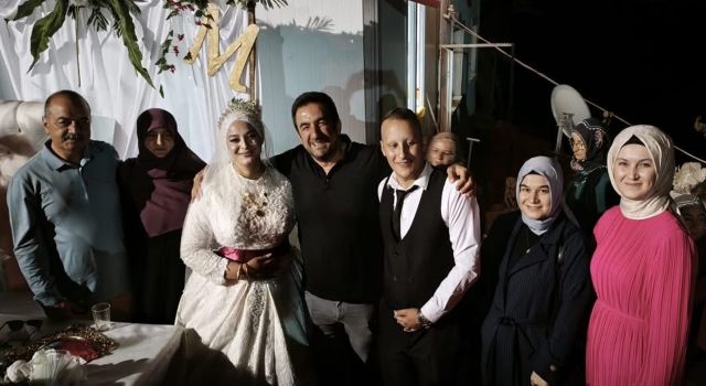 Genç çiftin mutluluğuna devlet de ortak oldu