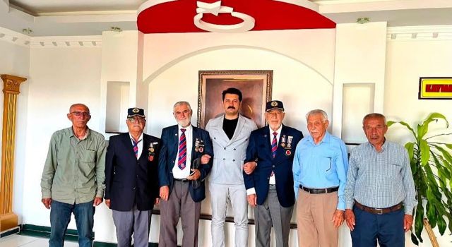 Kaymakam Bek, şehit yakını ve gazileri ağırladı