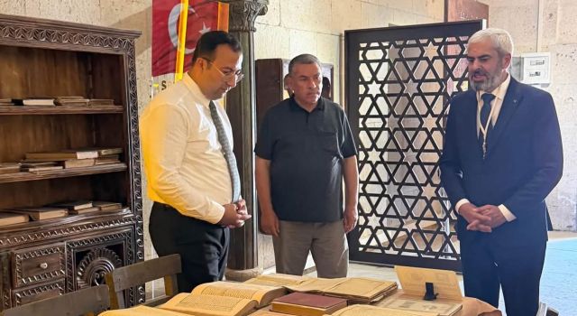 Kaymakam Yerlikaya’dan Sultanhanı Kervansarayı’na ziyaret